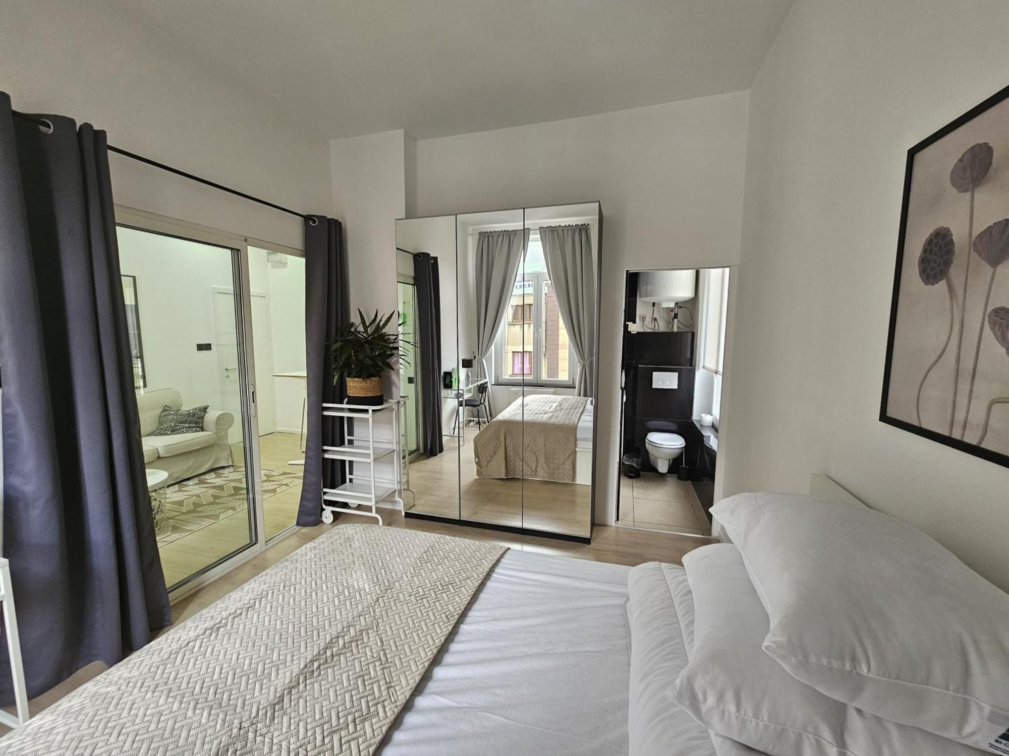 Cosy Studio Dansaert Брюссель Экстерьер фото